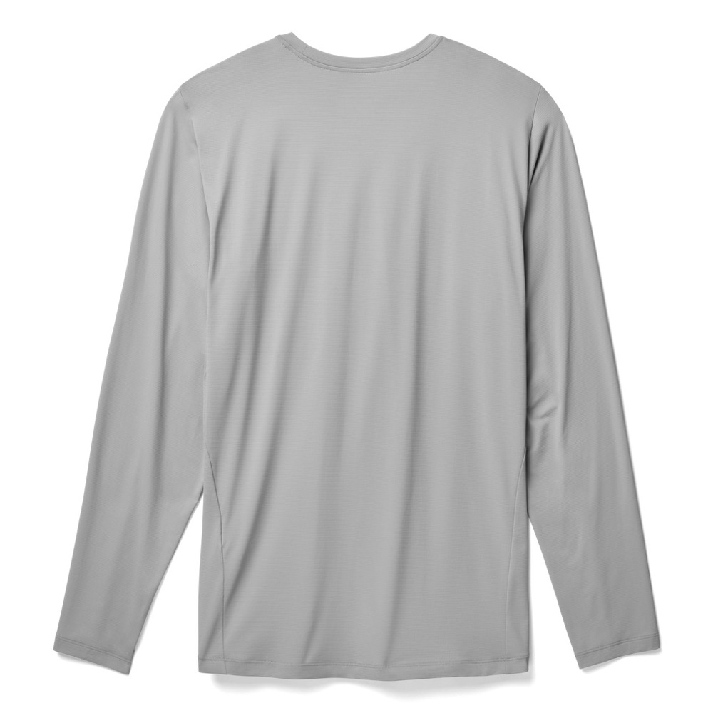 YETI MEN'S CREW NECK ULTRA LIGHTWEIGHT SUNSHIRT GREY size men's medium - Picture 3 of 11